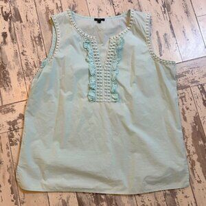 Talbots Tank with Ruffle